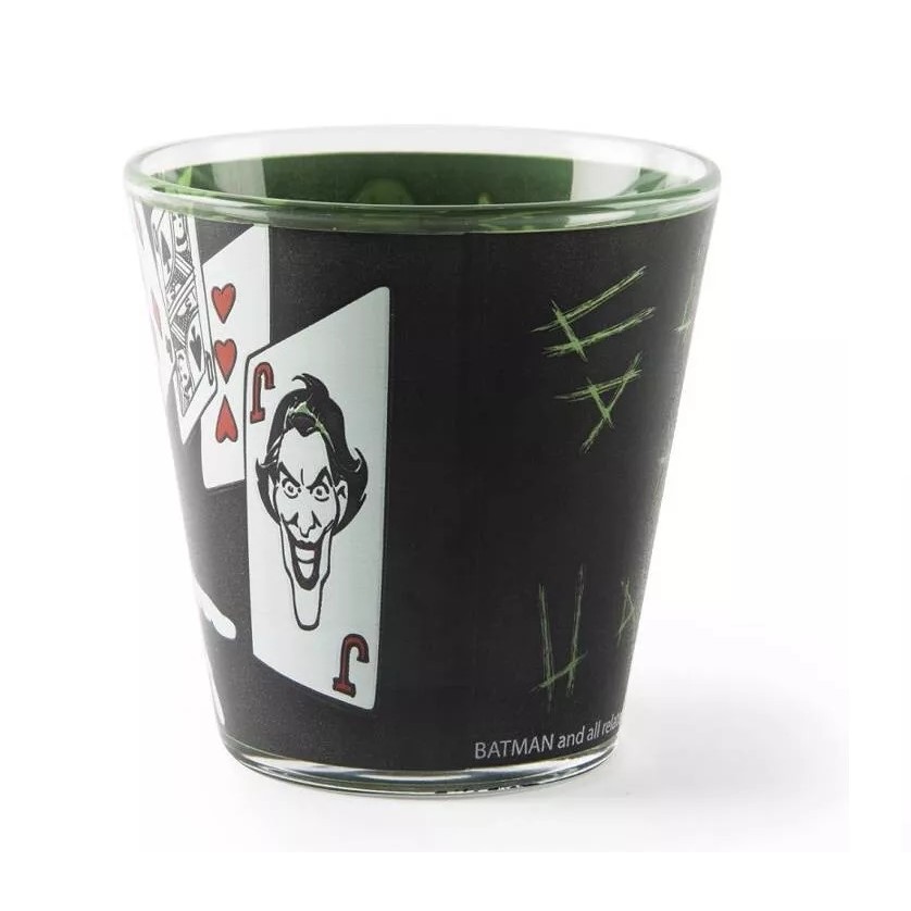Verre à eau Excelsa décoré avec la fantaisie du super-héros Joker Excelsa
